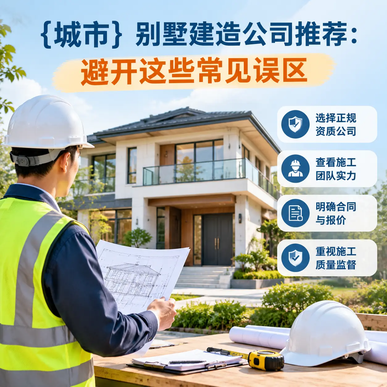 遵义 别墅建造公司推荐：避开这些常见误区