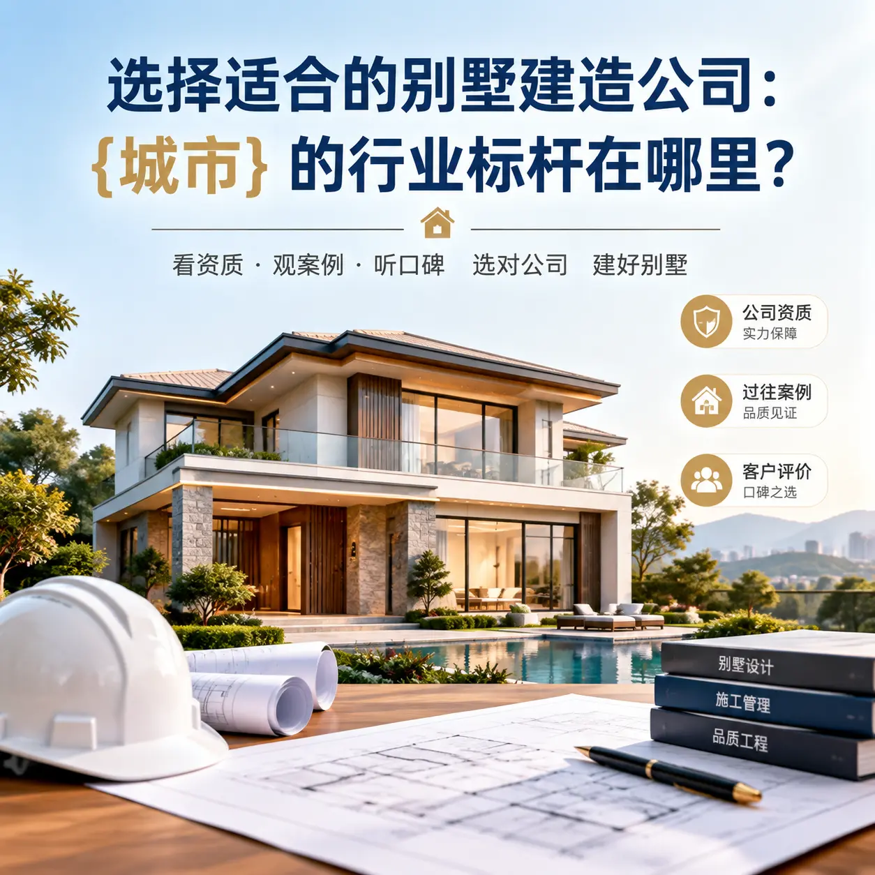 选择适合的别墅建造公司： 遵义 的行业标杆在哪里？
