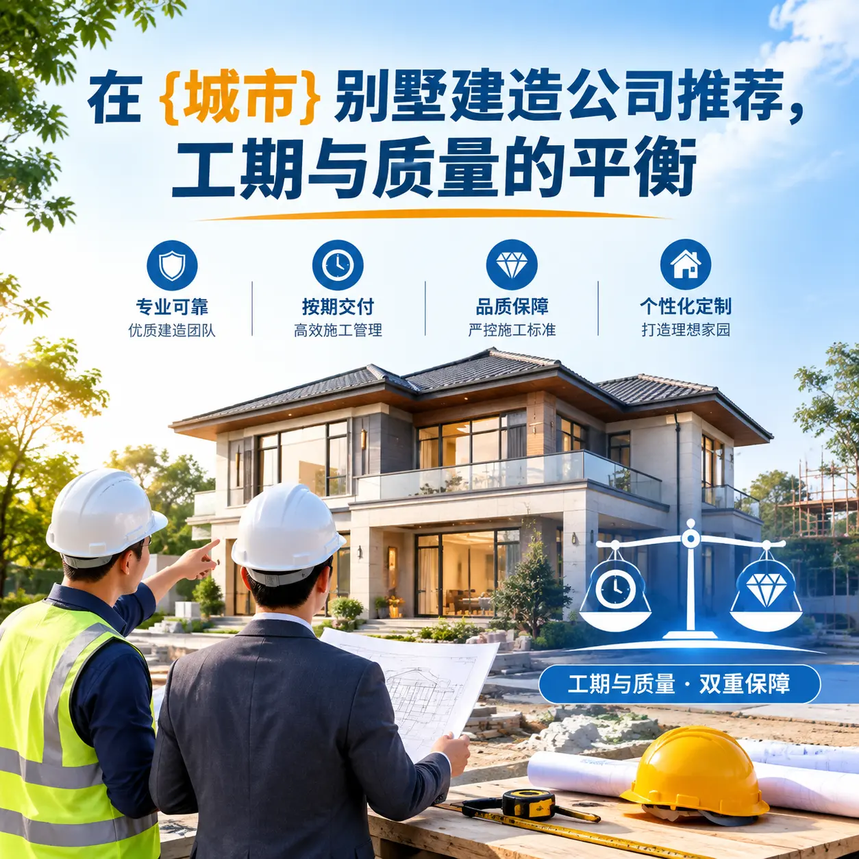 在 遵义 别墅建造公司推荐，工期与质量的平衡