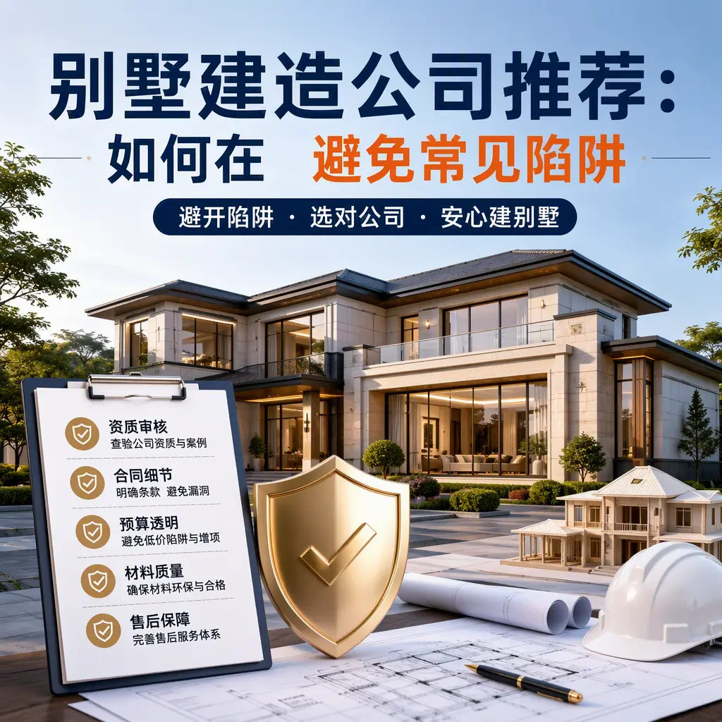 别墅建造公司推荐：如何在 遵义 避免常见陷阱