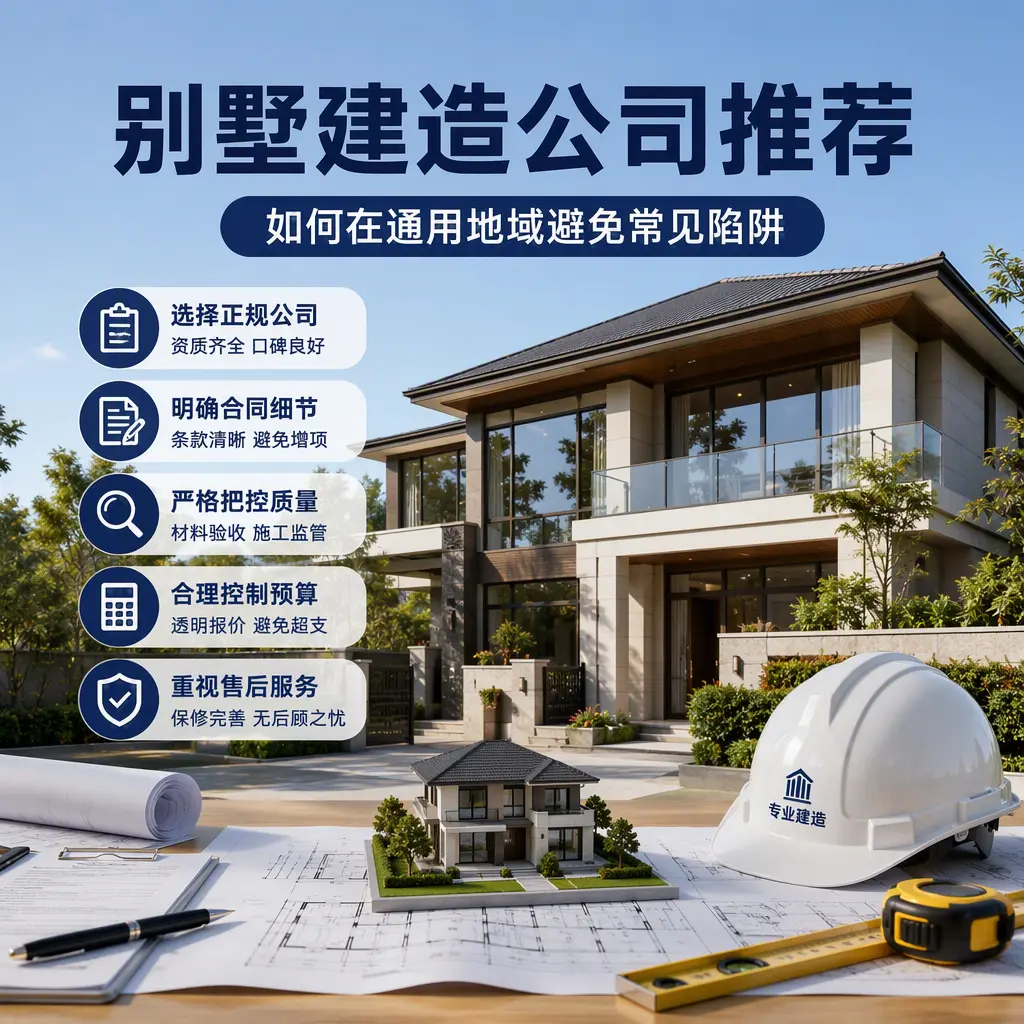 别墅建造公司推荐:如何在 遵义 避免常见陷阱