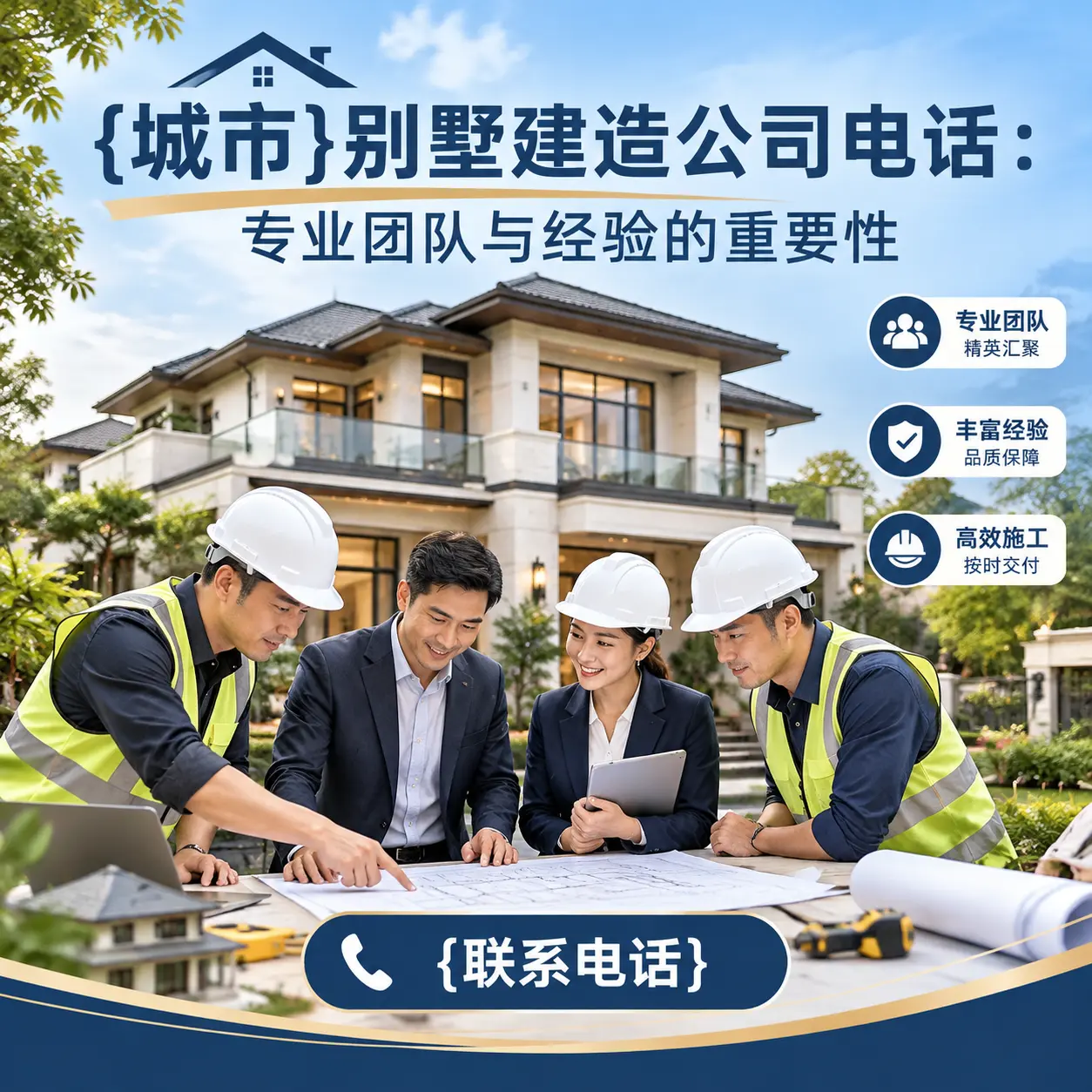 遵义别墅建造公司电话:专业团队与经验的重要性
