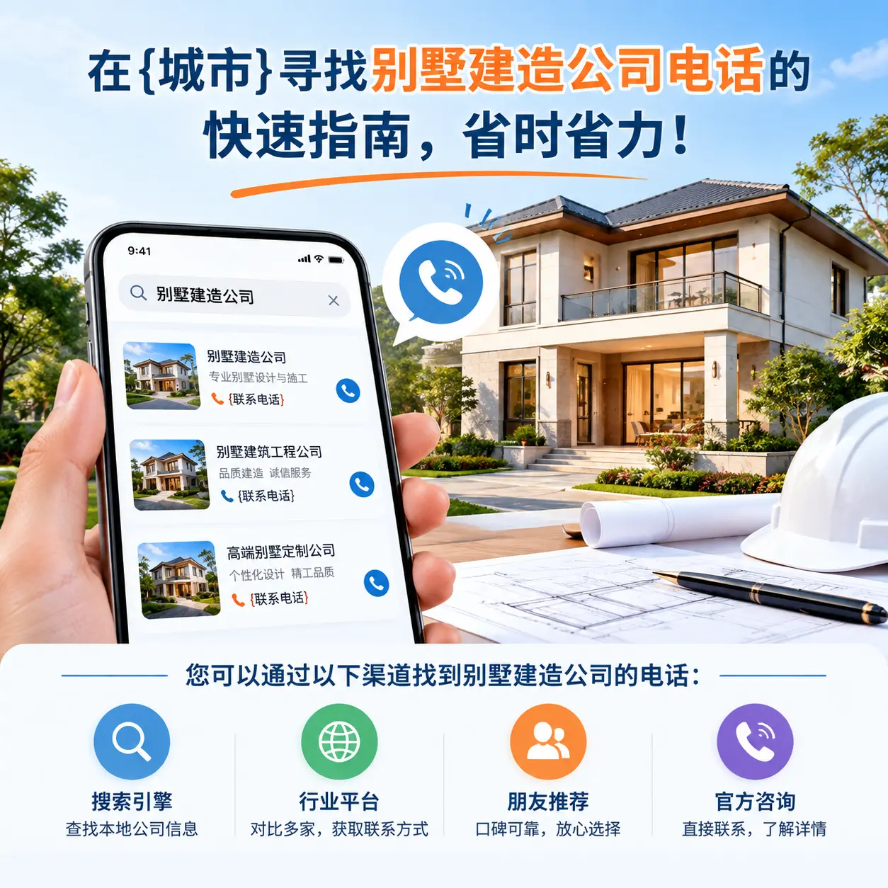 在遵义寻找别墅建造公司电话的快速指南,省时省力!