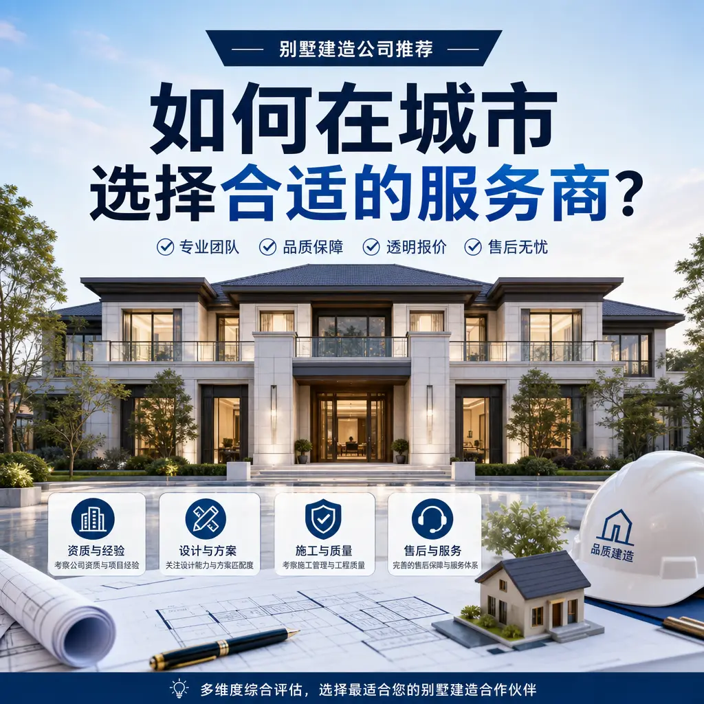 别墅建造公司推荐:如何在 遵义 选择合适的服务商?