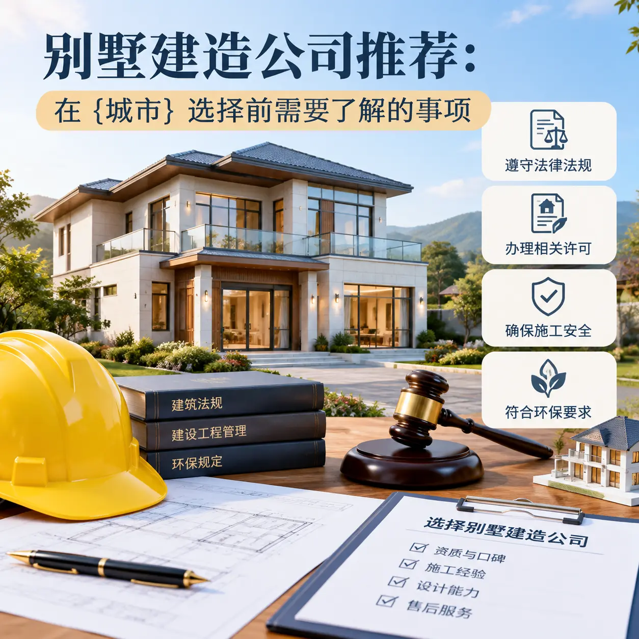 别墅建造公司推荐:在 遵义 选择前需要了解的事项