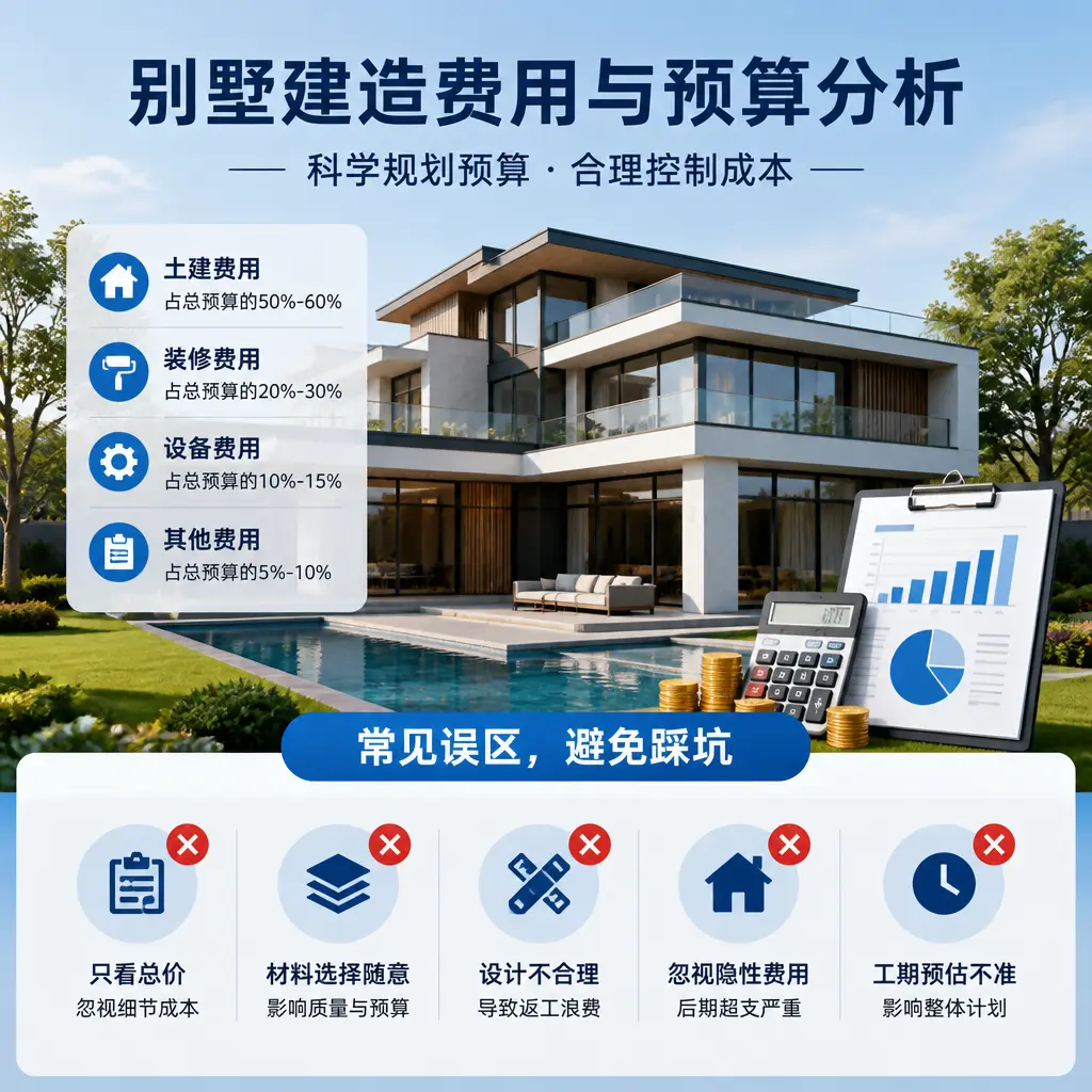 别墅建造公司推荐： 遵义 建造别墅的费用与预算分析