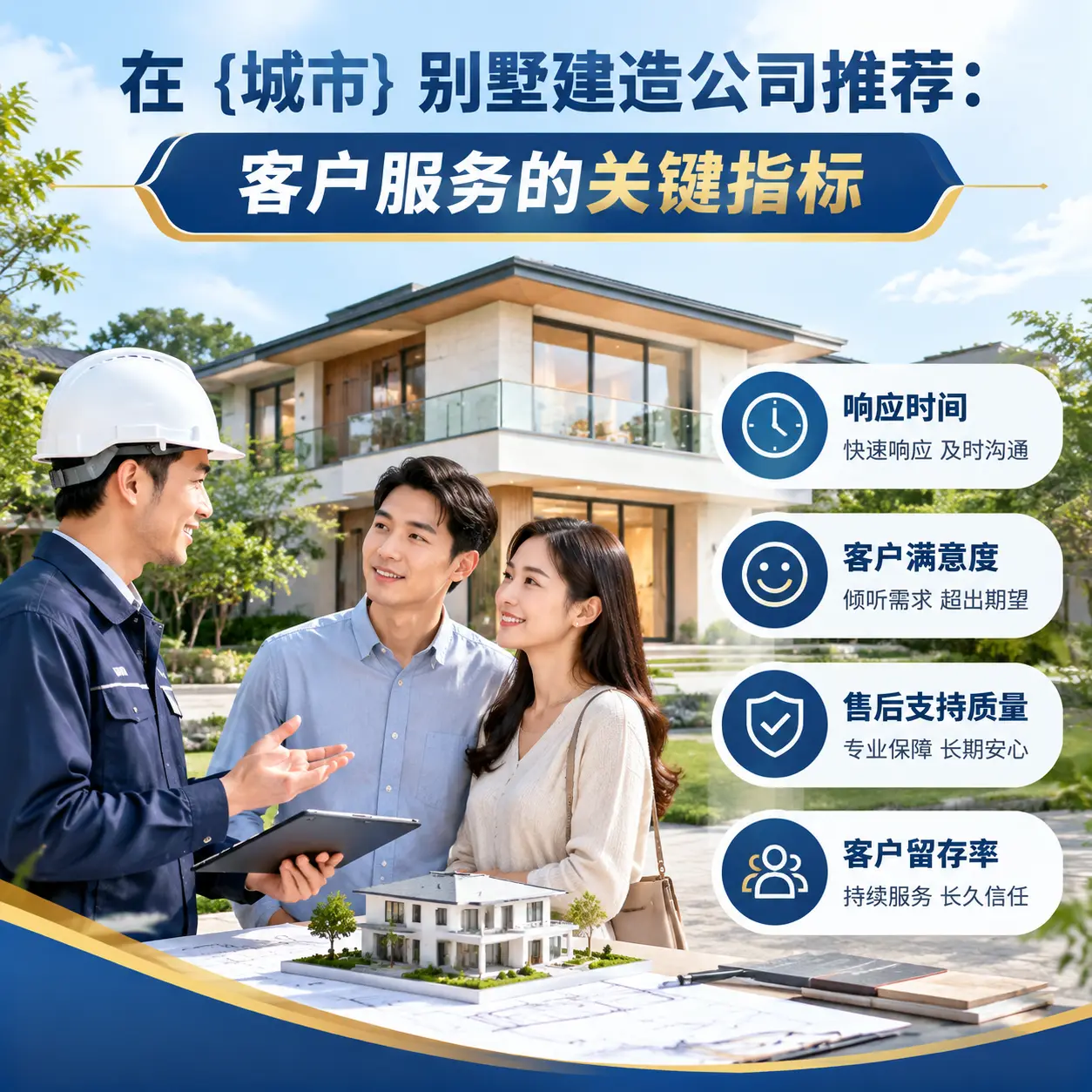 在 遵义 别墅建造公司推荐：客户服务的关键指标