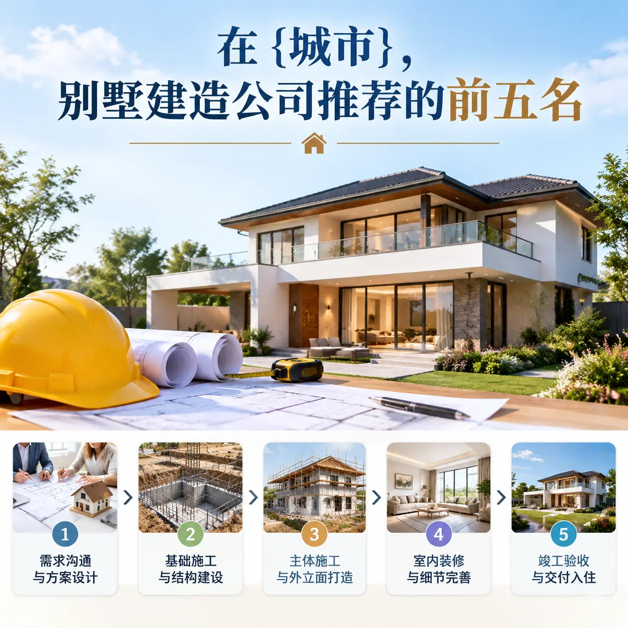 在 遵义,别墅建造公司推荐的前五名