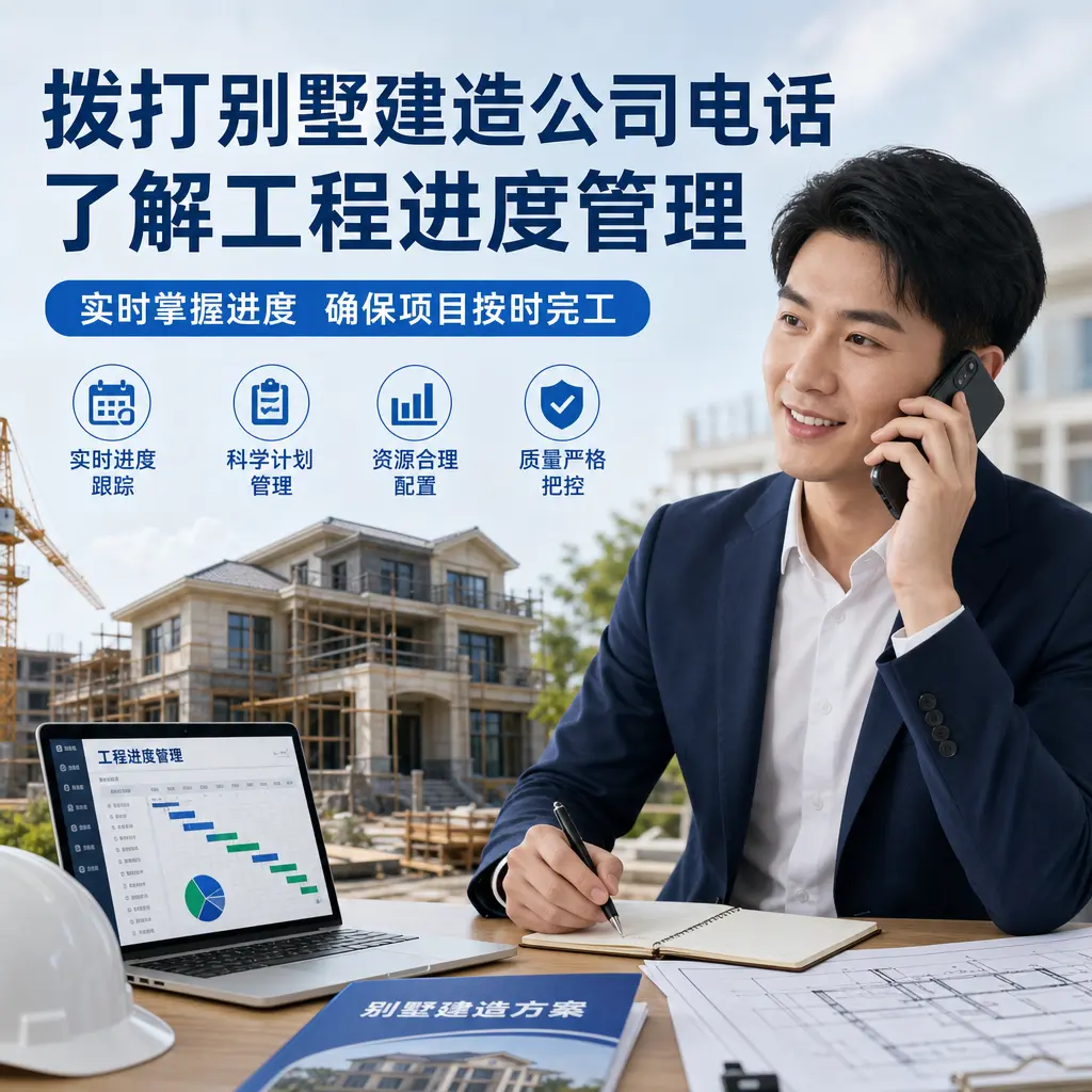 拨打遵义别墅建造公司电话,了解工程进度管理