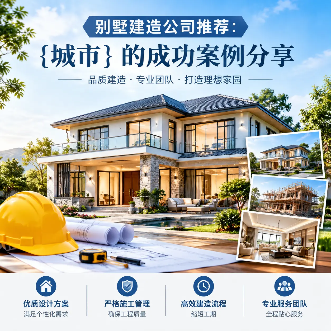 别墅建造公司推荐： 遵义 的成功案例分享