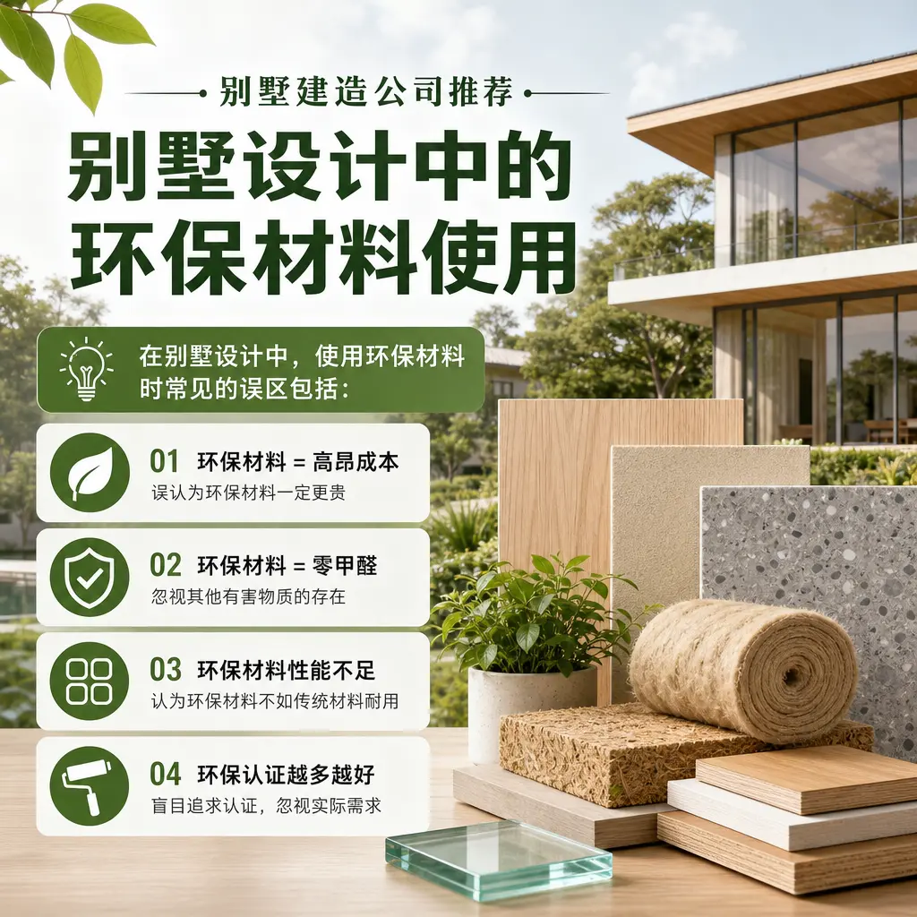 别墅建造公司推荐： 遵义 别墅设计中的环保材料使用