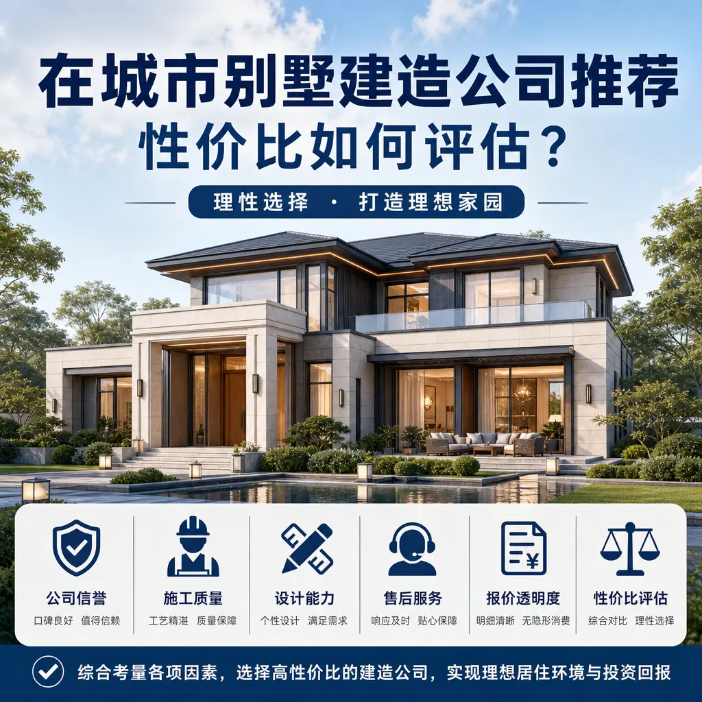 在 遵义 别墅建造公司推荐,性价比如何评估?